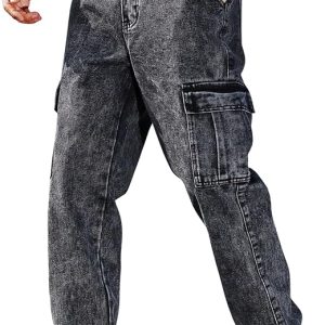 Men Jeans || Jeans for Men || Cargo Jeans (Q-04-05)-01 MEN JEANS || CARGO JEANS (Q-04-05)