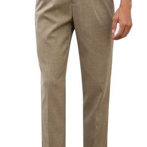 Men's Classic Gurkha Naples Italian Style Pants No Belt Required High Waist Dress Pants-01 MEN'S CLASSIC GURKHA NAPLES ITALIAN STYLE PANTS NO BELT REQUIRED HIGH WAIST DRESS PANTS