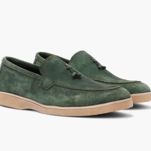 Suede Solid Loafers-02 CHRISTIAN VIERI SUEDE SOLID LOAFERS